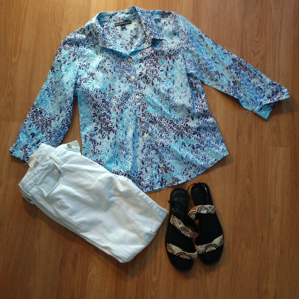 Brooks brothers button down shirt
